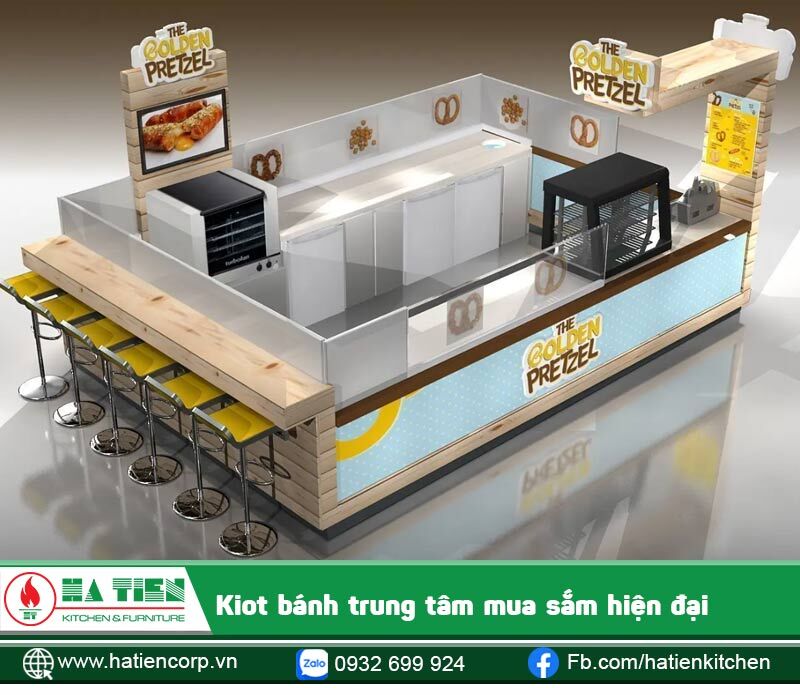 Kiot bánh trung tâm mua sắm