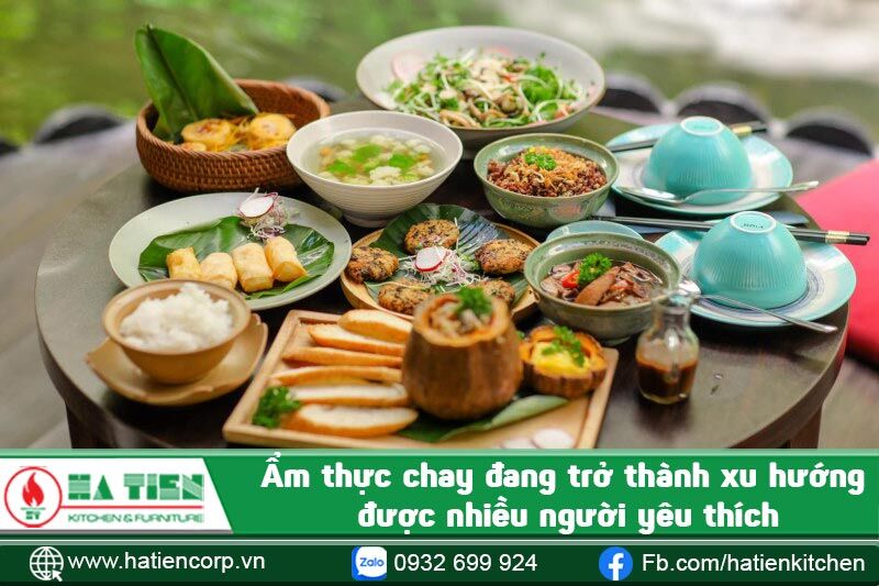 ẩm thực chay được nhiều người yêu thích