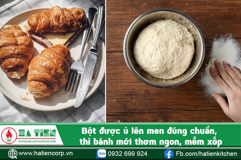 bột ủ lên men đúng cách