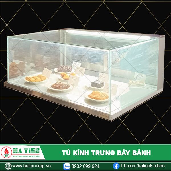 tủ trưng bày bánh mì