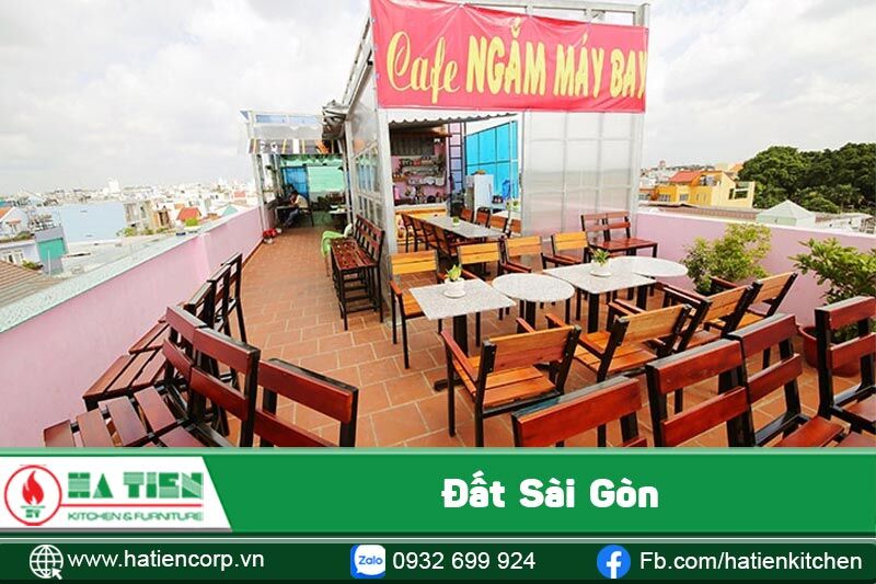 quán cà phê ngắm mấy bay 8