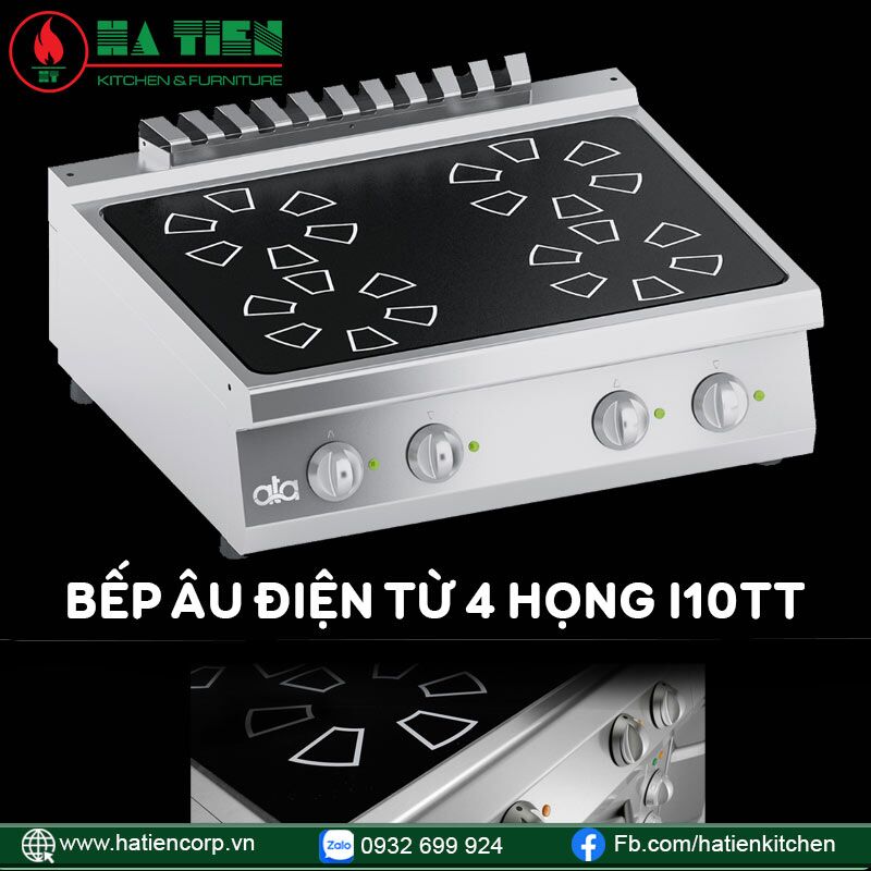 Bếp âu điện từ 4 họng để bàn I10TT