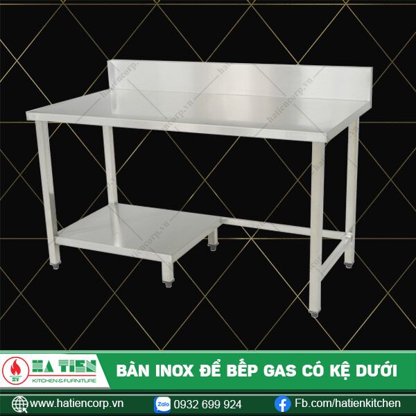 bàn inox để bếp gas 1