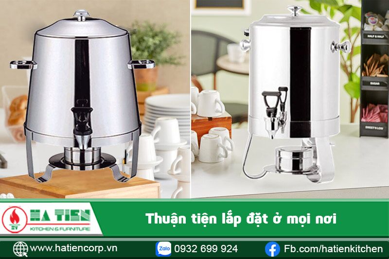 bình hâm cà phê dễ lắp đặt