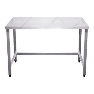 Bàn inox không kệ dưới không thành giá rẻ