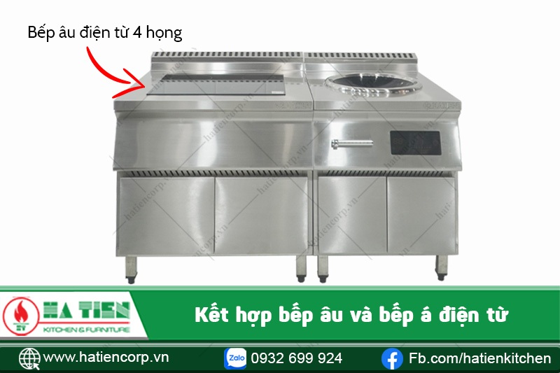 bếp âu và bếp á dùng điện
