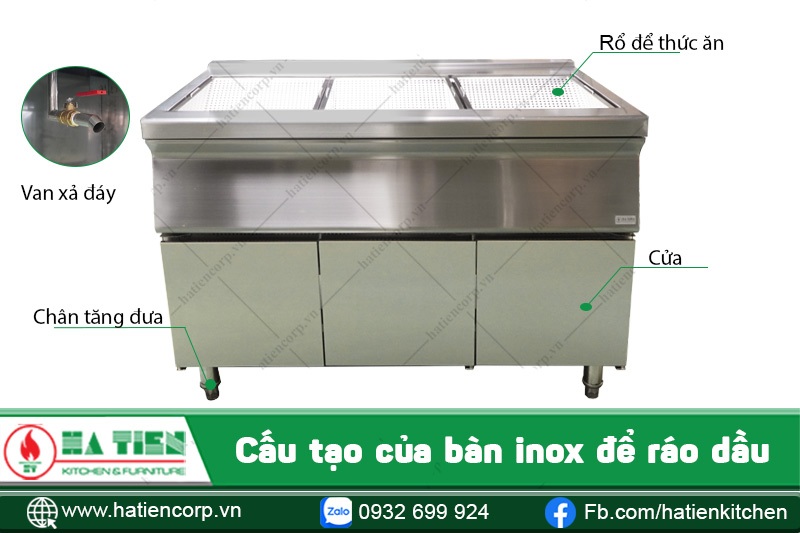 bàn bếp inox 3