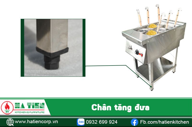 bếp trụng mì inox công nghiệp 8