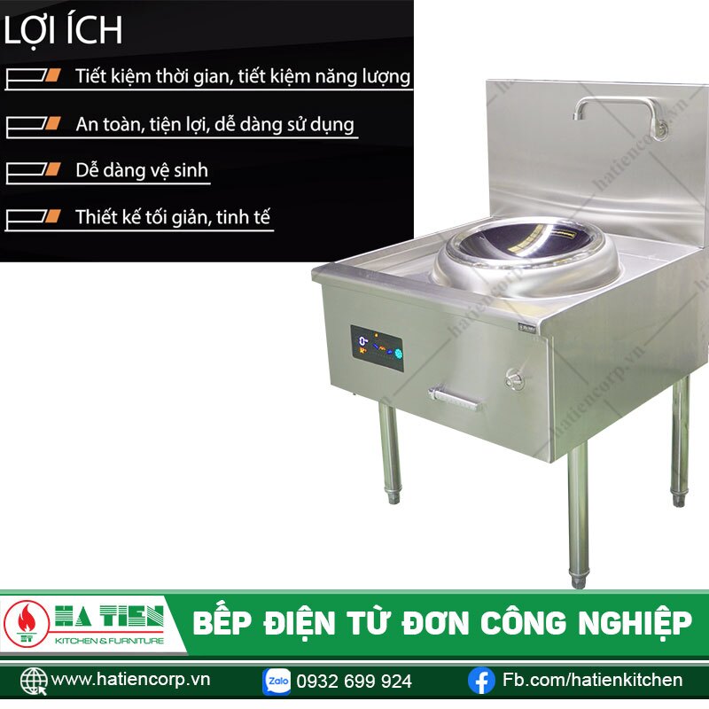 Bếp điện từ bền, đẹp, chắc chắn, nhiều ưu điểm