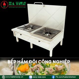 bếp hầm đôi công nghiệp