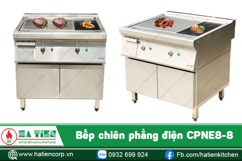bếp chiên phẳng dùng điện CPNE8-8