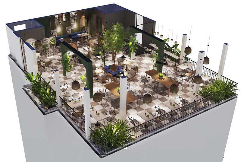 Ý tưởng thiết kế quán cafe