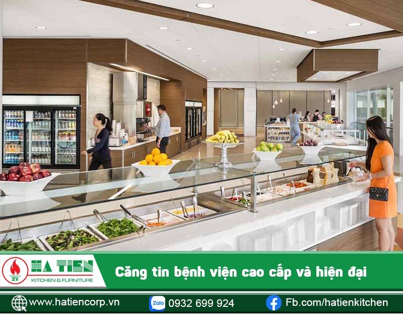 Thiết kế căng tin bệnh viện