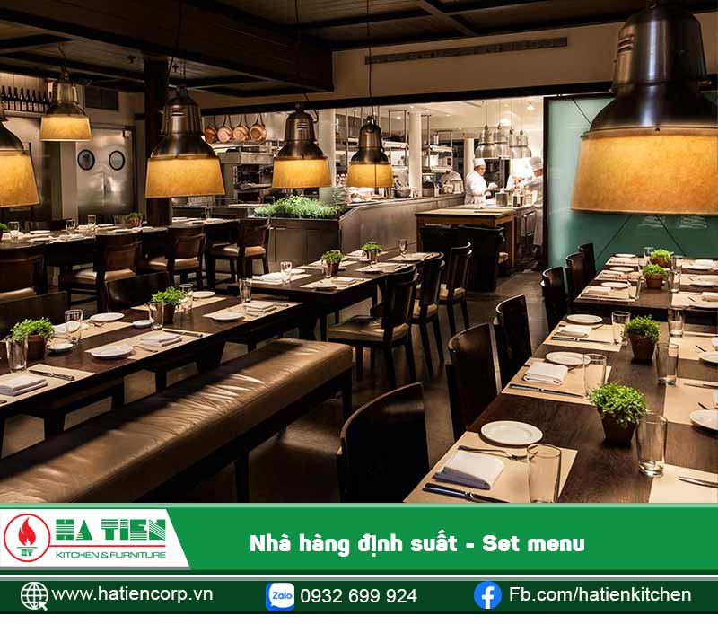 Set menu giúp tiết kiệm chi phí hơn so với gọi món lẻ