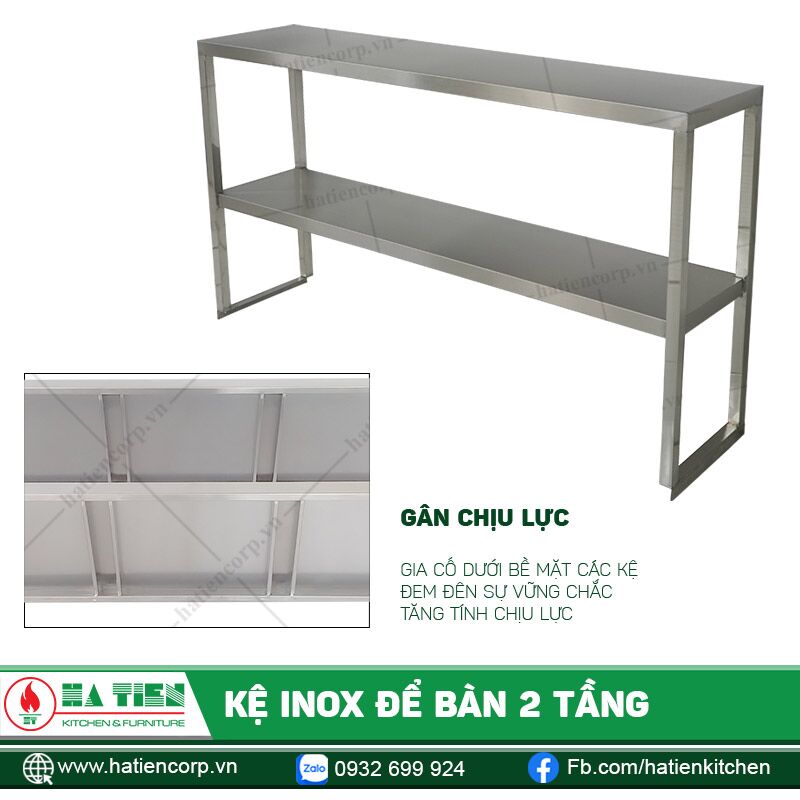 Gân chịu lực dưới các kệ